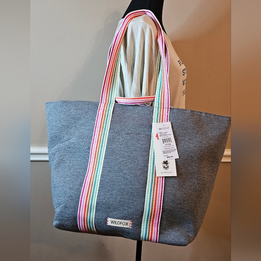 NWT Wildfox Gray Tote Nwt